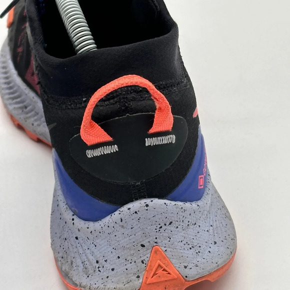 Nike Pegasus Trail 3 GTX Core-Tex Black Flash Crimson DC8794-002 Hiking Shoe 8.5 - Picture 7 of 10